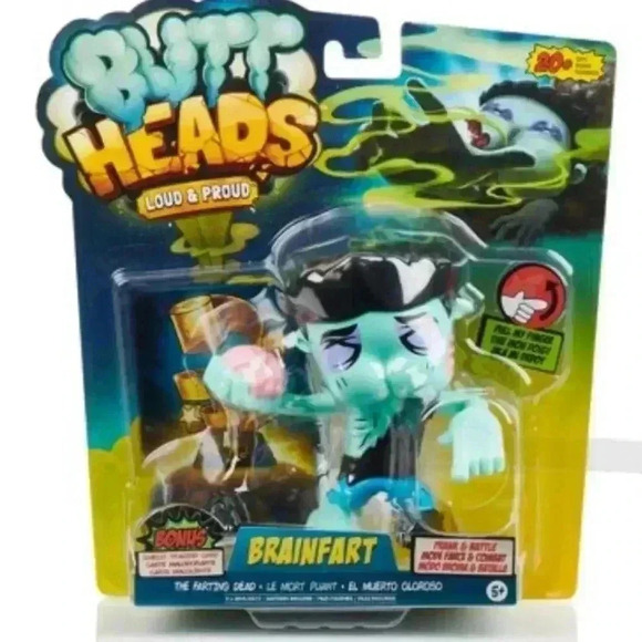 Buttheads Brainfart Interactive Farting Figurine - Picture 1 of 1
